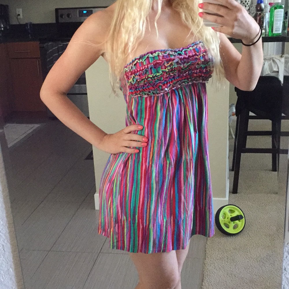 Pride Rainbow ruffle dress 🌻